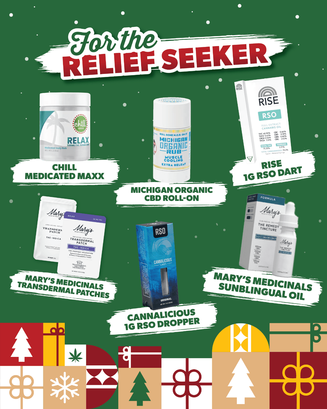Holiday Gift Guide - Relief Holiday Gift Guide - Relief
